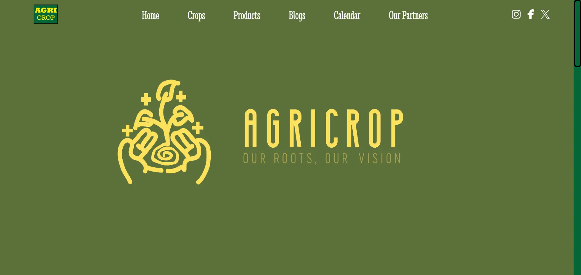 Screenshot of AgriCrop